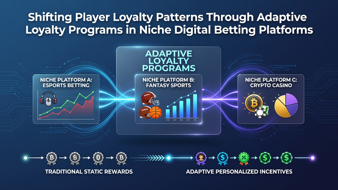 Players engaging with adaptive loyalty features on niche digital betting platforms showing real-time reward adjustments